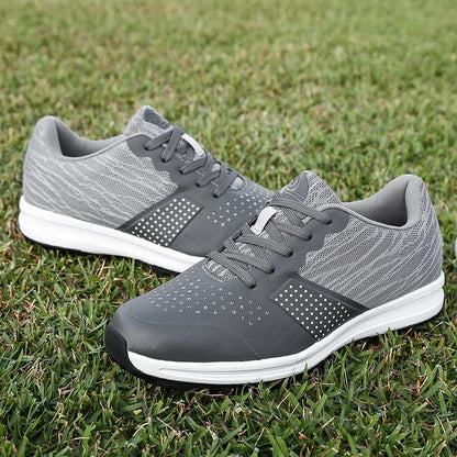 New Waterproof Men Golf Shoes Training Sneakers