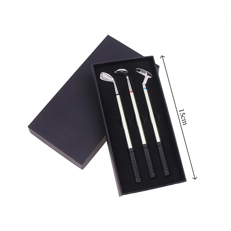 Golf Ball Pen Gift Set With Flag Ballpoint