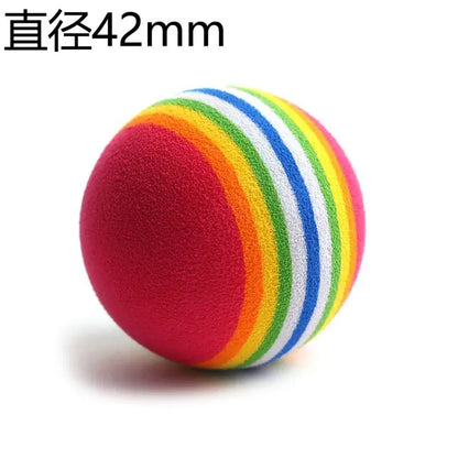 Colorful Golf Sponge Soft Rainbow Balls