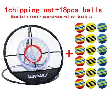 Portable Golf Chipping Practice Set