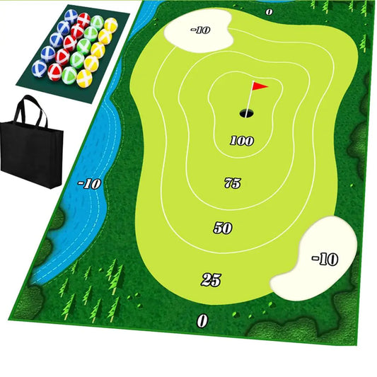 Golf Hitting Mat set